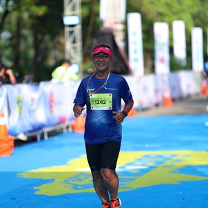 Race photo from BOGORUN 2026
