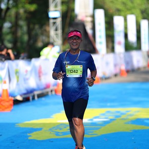 Race photo from BOGORUN 2026