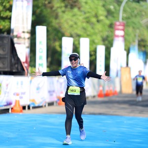 Race photo from BOGORUN 2026