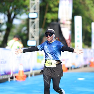 Race photo from BOGORUN 2026