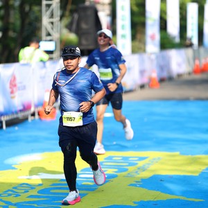 Race photo from BOGORUN 2026
