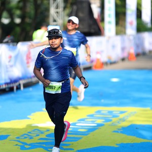 Race photo from BOGORUN 2026