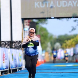 Race photo from BOGORUN 2026
