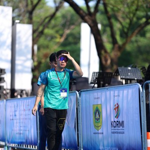 Race photo from BOGORUN 2026