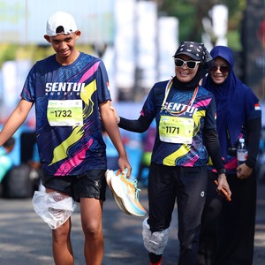 Race photo from BOGORUN 2026