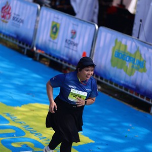 Race photo from BOGORUN 2026