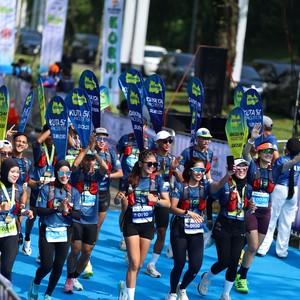 Race photo from BOGORUN 2026