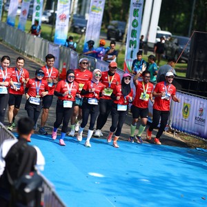 Race photo from BOGORUN 2026