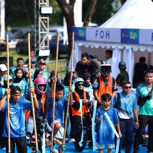 Race photo from BOGORUN 2026