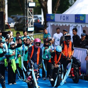 Race photo from BOGORUN 2026