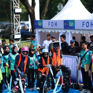 Race photo from BOGORUN 2026