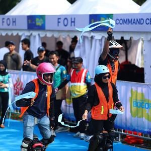 Race photo from BOGORUN 2026