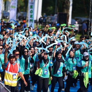 Race photo from BOGORUN 2026