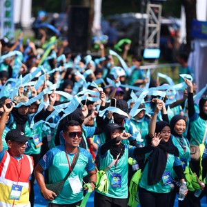 Race photo from BOGORUN 2026
