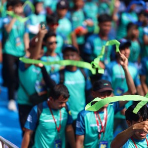 Race photo from BOGORUN 2026