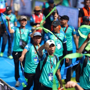 Race photo from BOGORUN 2026