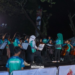 Race photo from BOGORUN 2026