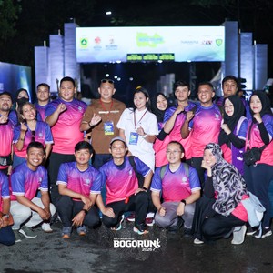 Race photo from BOGORUN 2026