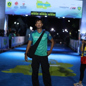 Race photo from BOGORUN 2026