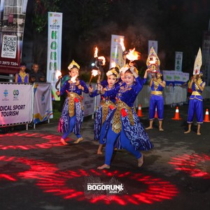 Race photo from BOGORUN 2026