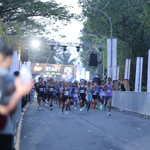 Race photo from BOGORUN 2026