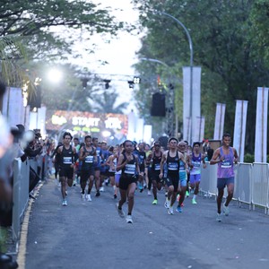 Race photo from BOGORUN 2026