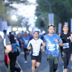 Race photo from BOGORUN 2026