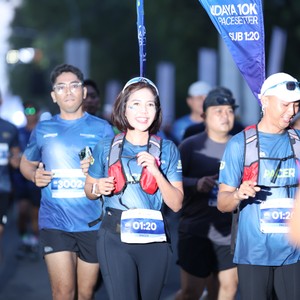 Race photo from BOGORUN 2026