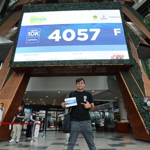 Race photo from BOGORUN 2026