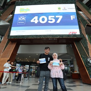 Race photo from BOGORUN 2026