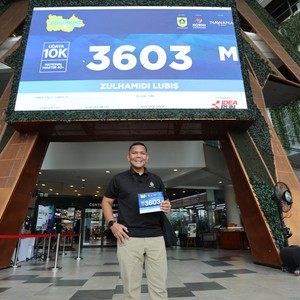 Race photo from BOGORUN 2026