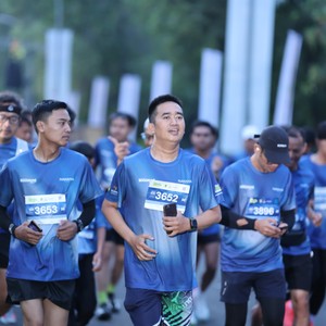 Race photo from BOGORUN 2026