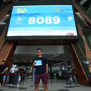 Race photo from BOGORUN 2026