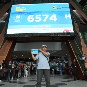 Race photo from BOGORUN 2026