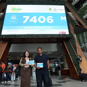 Race photo from BOGORUN 2026