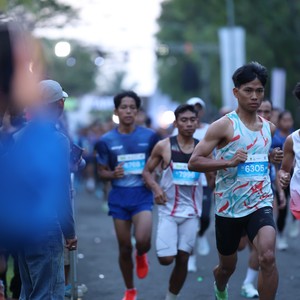Race photo from BOGORUN 2026
