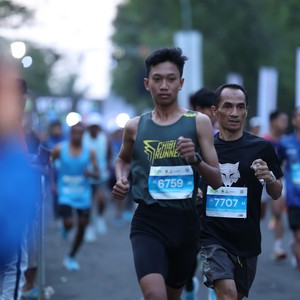 Race photo from BOGORUN 2026
