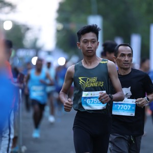 Race photo from BOGORUN 2026