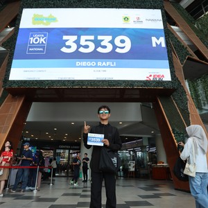 Race photo from BOGORUN 2026