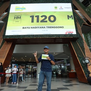 Race photo from BOGORUN 2026