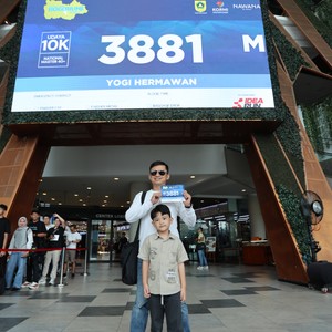 Race photo from BOGORUN 2026