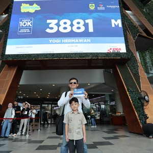 Race photo from BOGORUN 2026