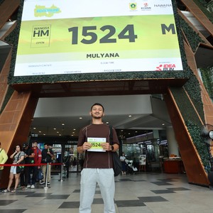 Race photo from BOGORUN 2026