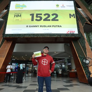 Race photo from BOGORUN 2026