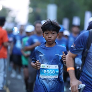 Race photo from BOGORUN 2026