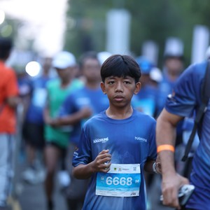 Race photo from BOGORUN 2026
