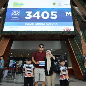 Race photo from BOGORUN 2026