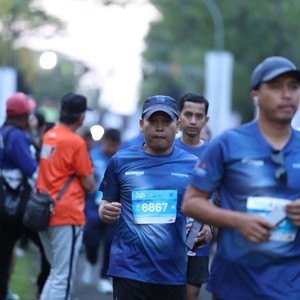 Race photo from BOGORUN 2026