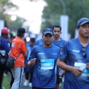 Race photo from BOGORUN 2026