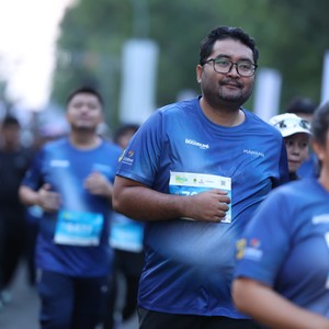 Race photo from BOGORUN 2026